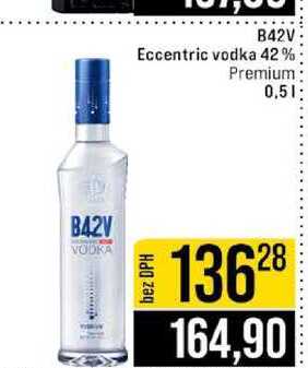 B42V Eccentric vodka 42% Premium 0,5l