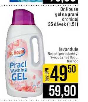 Dr.House gel na praní orchidej 25 dávek 1,5l