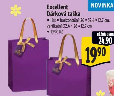 Excellent Dárková taška  26 × 32,4 × 12,7 cm 