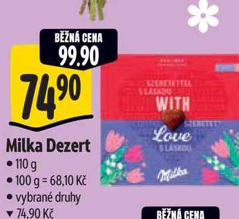  Milka Dezert  110 g 