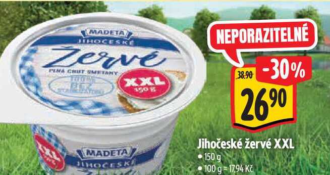  Jihočeské žervé XXL 150 g 