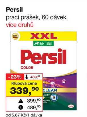 Persil prací prášek, 60 dávek