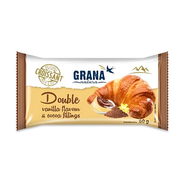 Grana Natura Croissant vanilka-kakao