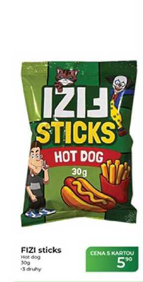 FIZI sticks Hot dog 30 g