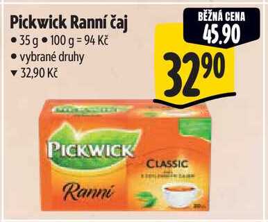 Pickwick Ranní čaj 35 g 