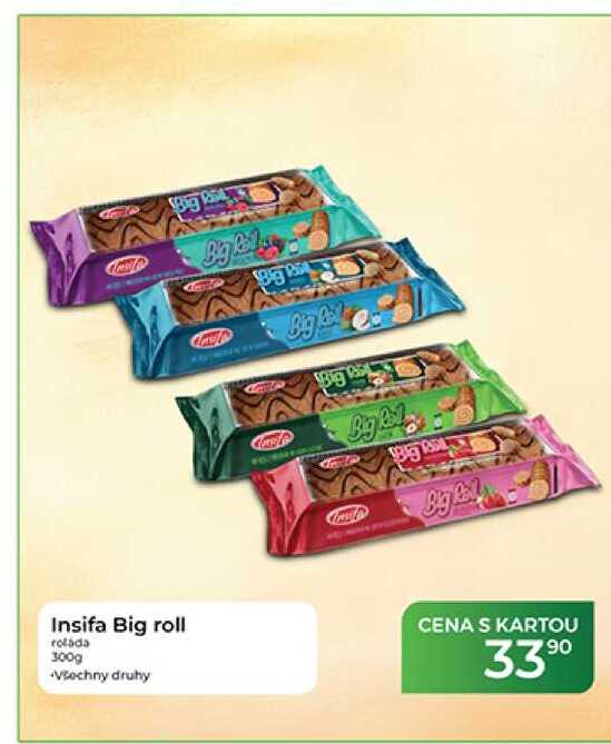 Insifa Big roll roláda 300g 