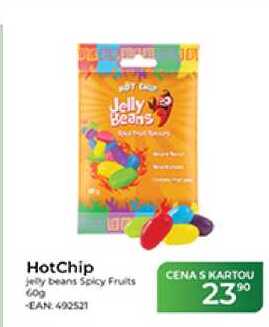 HotChip jelly beans Spicy Fruits 60 g