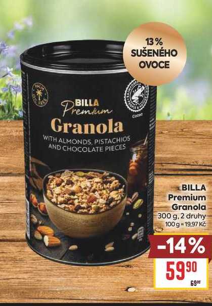 BILLA Premium Granola 300 g