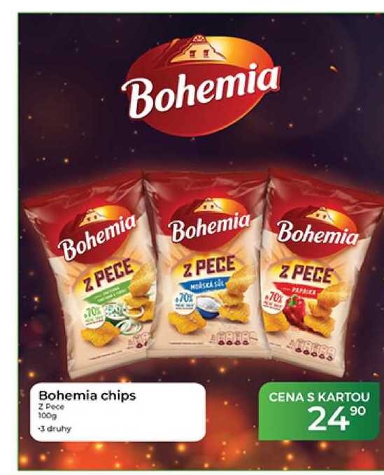 Bohemia chips Z Pece 100g