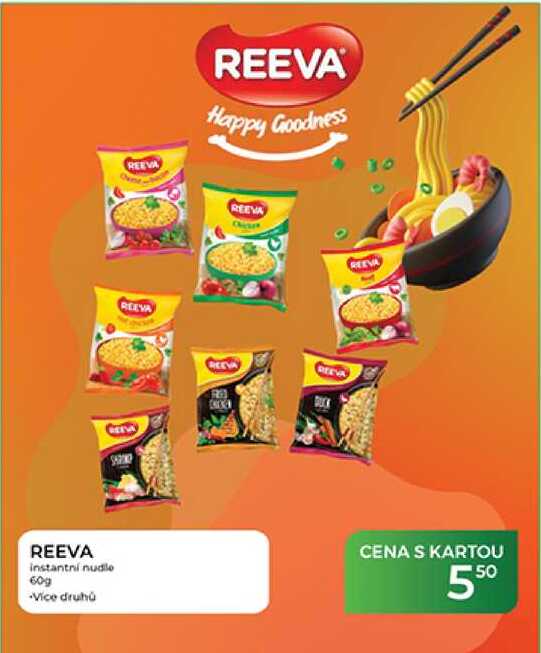 REEVA instantni nudle 60g 