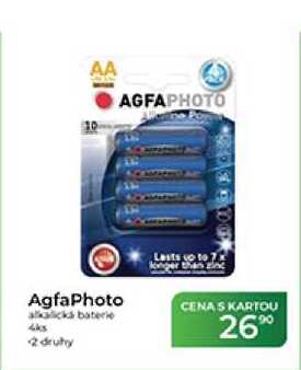 AgfaPhoto alkalická baterie 4ks