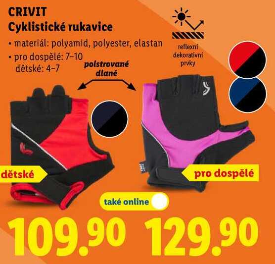 Cyklistické rukavice