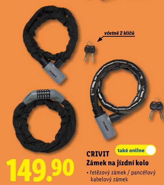 Zámek na jízdní kolo 