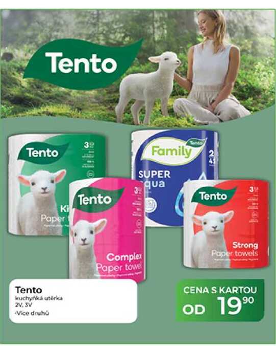 Tento kuchyňská utěrka 2V, 3V  