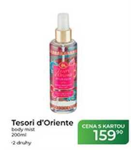 Tesori d'Oriente body mist 200ml 