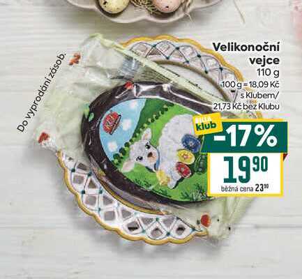Velikonoční vejce 110 g