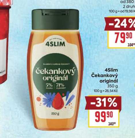 4Slim Čekankový originál 350 g