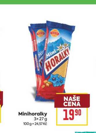 Minihoralky 3x 27 g 
