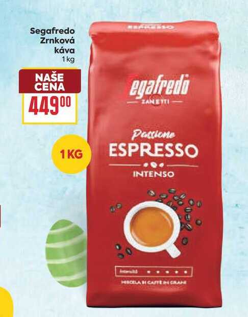 Segafredo Zrnková Κάνα 1kg