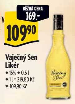 Vaječný Sen Likér, 0,5 l