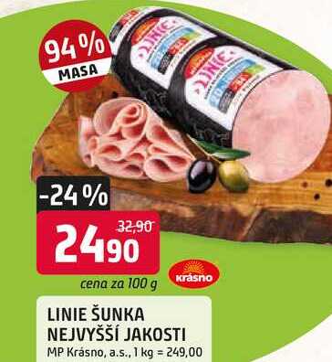 LINIE ŠUNKA 100g