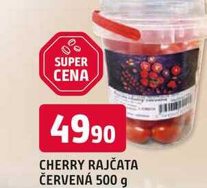 CHERRY RAJČATA ČERVENÁ 500 g