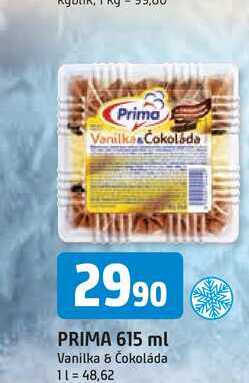 PRIMA 615 ml Vanilka & Čokoláda 