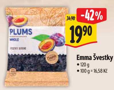 Emma Švestky, 120 g