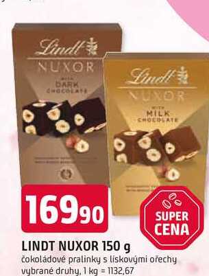 LINDT NUXOR 150 g 