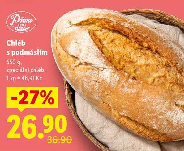 Chléb s podmáslím, 550 g