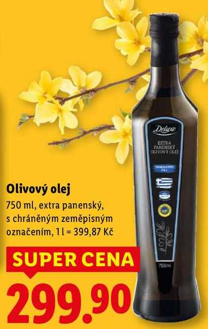 Olivový olej, 750 ml