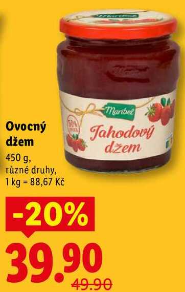 Ovocný džem, 450 g