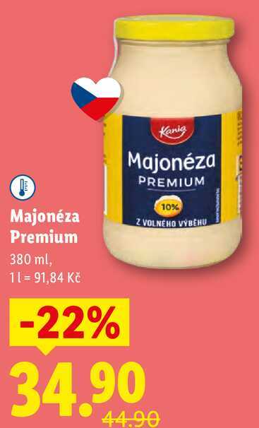 Majonéza Premium, 380 ml