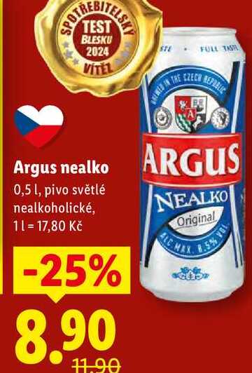 Argus nealko, 0,5 l
