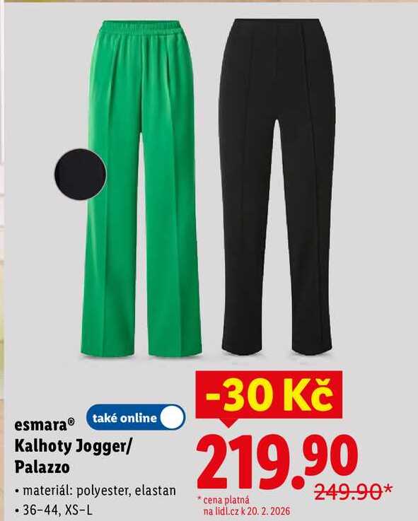 esmara Kalhoty Jogger/Palazzo