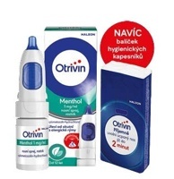 Otrivin Menthol 1 mg/ml nosní sprej, roztok 10 ml