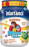 Marťánci® Gummy Karol a Kvído, jaro-léto 50 ks