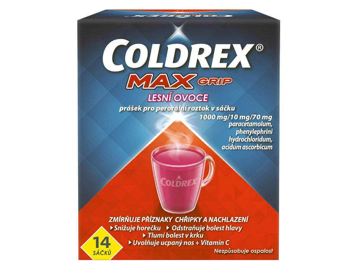 Coldrex MAXGrip Lesní ovoce sáčky 14 ks