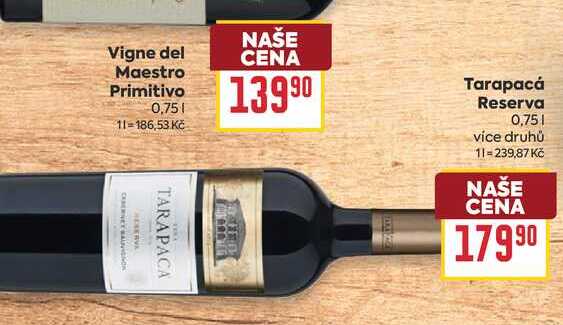 Tarapacá Reserva 0,75l