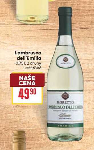 Lambrusco dell’Emilia 0,75l