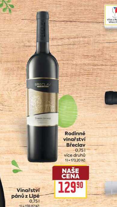 Rodinné vinařství Břeclav 0,75l