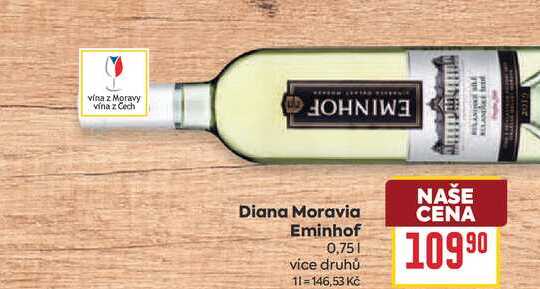 Diana Moravia Eminhof 0,75l