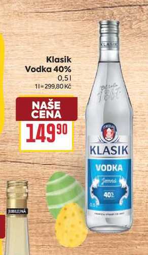 Klasik Vodka 40% 0,5l