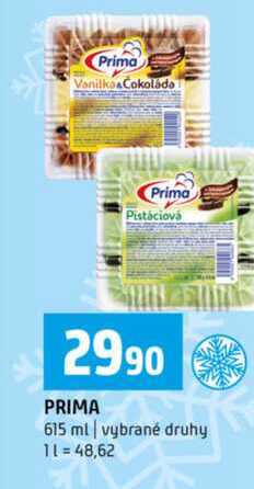 PRIMA 615 ml vybrané druhy
