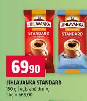 JIHLAVANKA STANDARD 150 g vybrané druhy