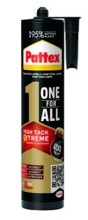PATTEX MONTÁŽNÍ LEPIDLO  ONE FOR ALL HIGH TACK BÍLÉ 440 G