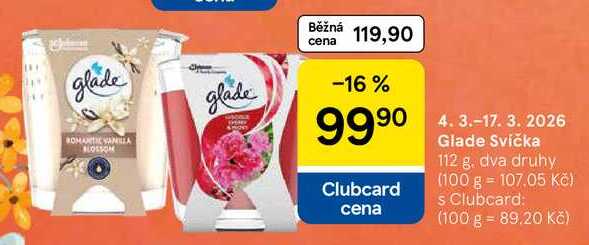 Glade Svíčka, 112 g