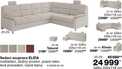 Sedací souprava ELIDA