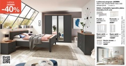 Ložnicový program JASMIN - Postel