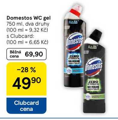 Domestos WC gel, 750 ml